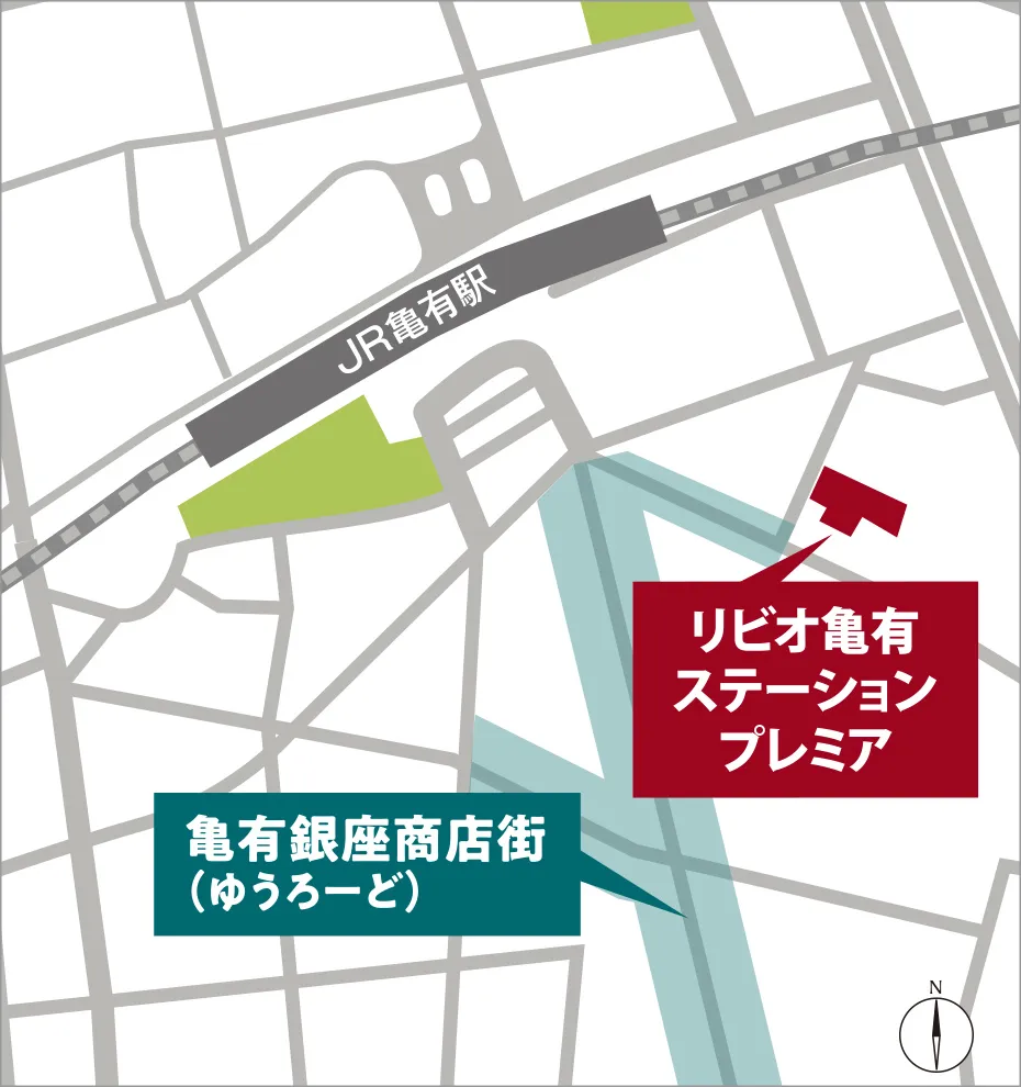現地案内図