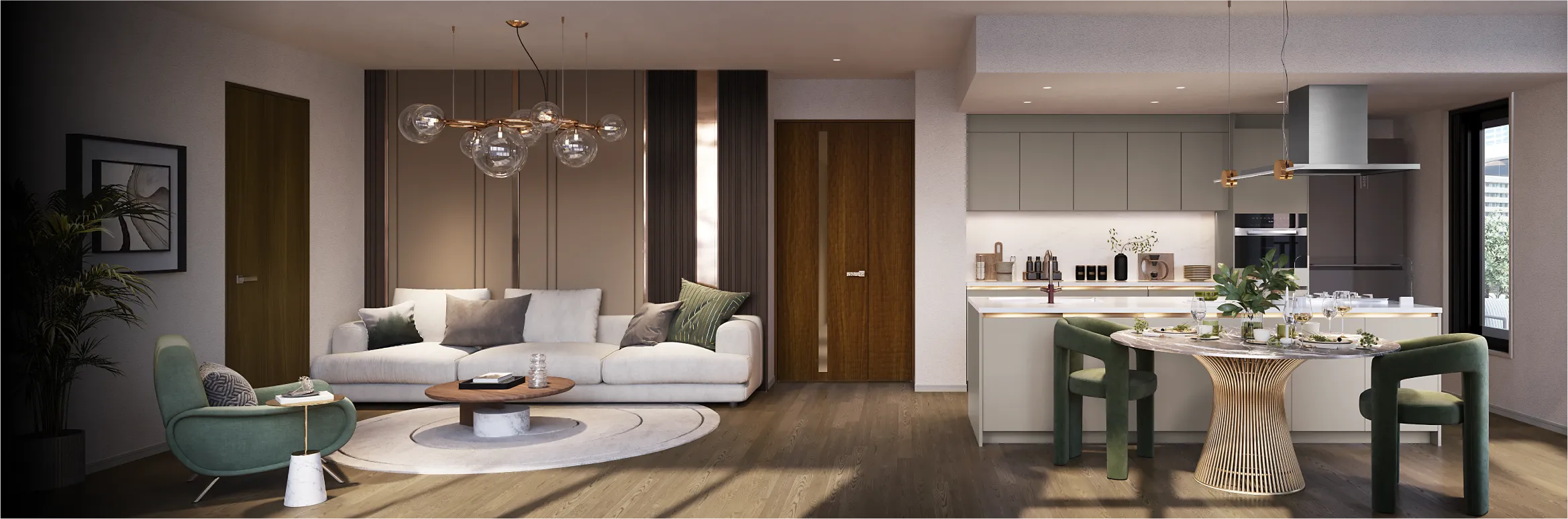 Lタイプ／リビング・ダイニング・キッチン