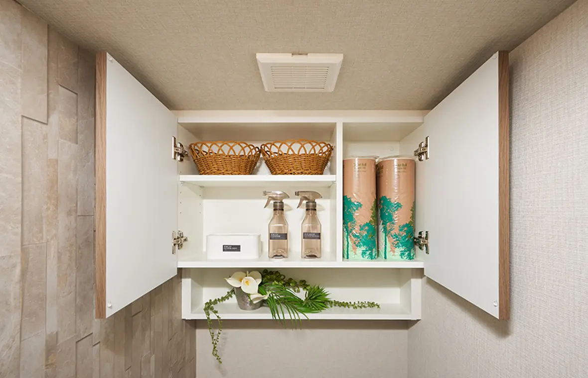 トイレ収納棚
