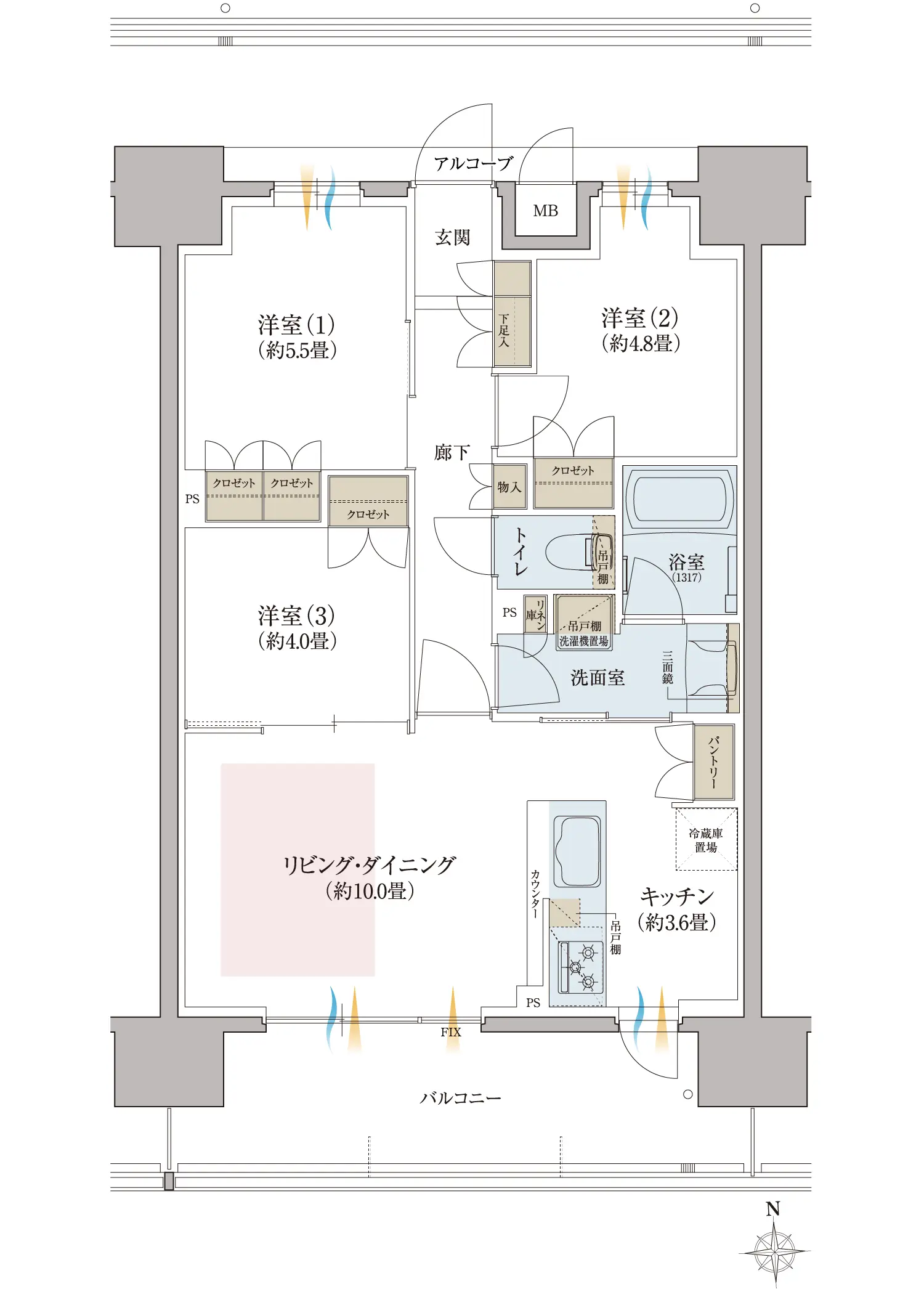 Dtype間取り図