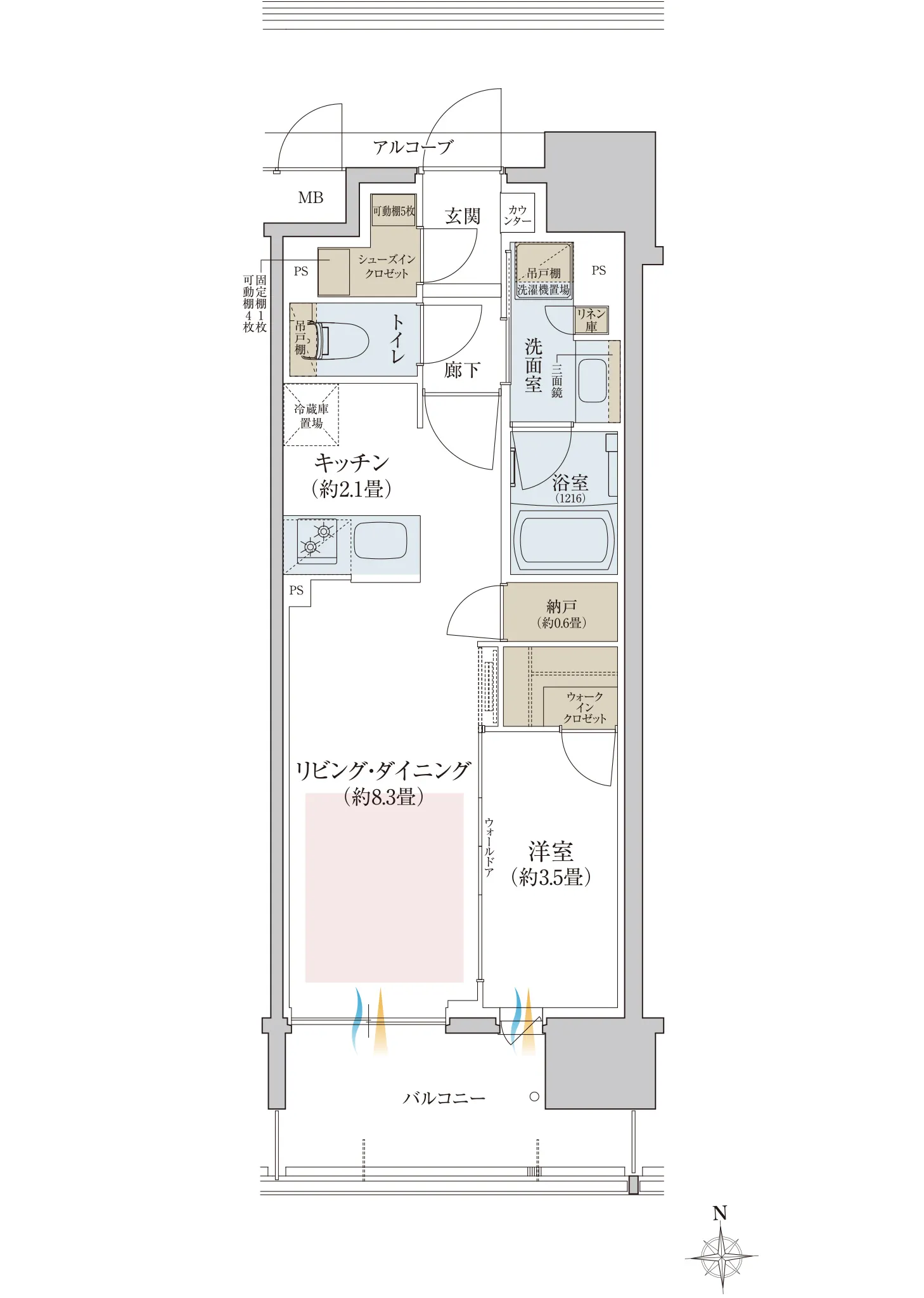 Ftype間取り図