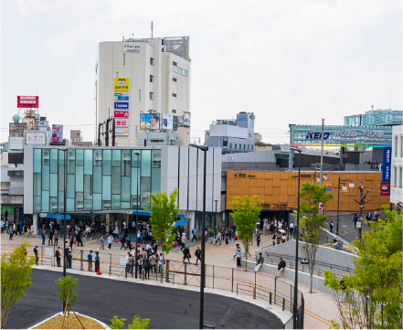 小田急小田原線・京王井の頭線下北沢駅