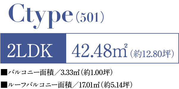 Cタイプ（501号室）