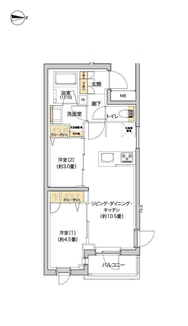 Bタイプ（306号室）