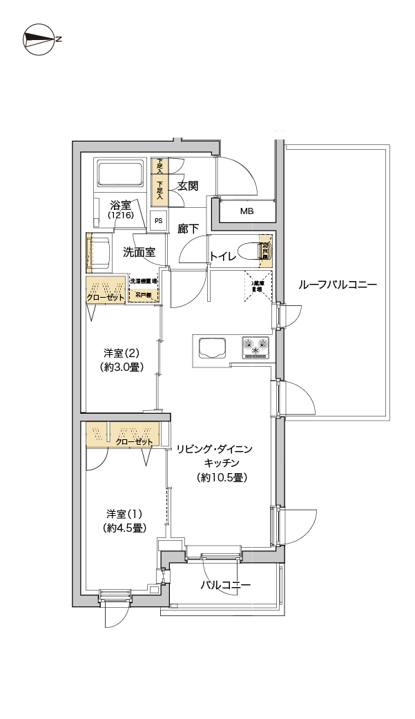Bタイプ（502号室）