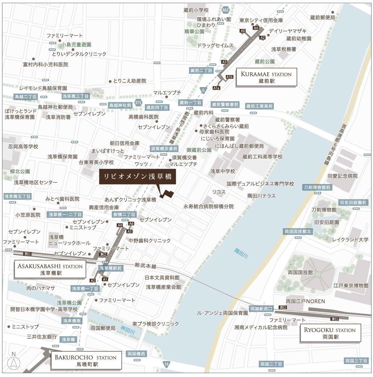 現地案内図