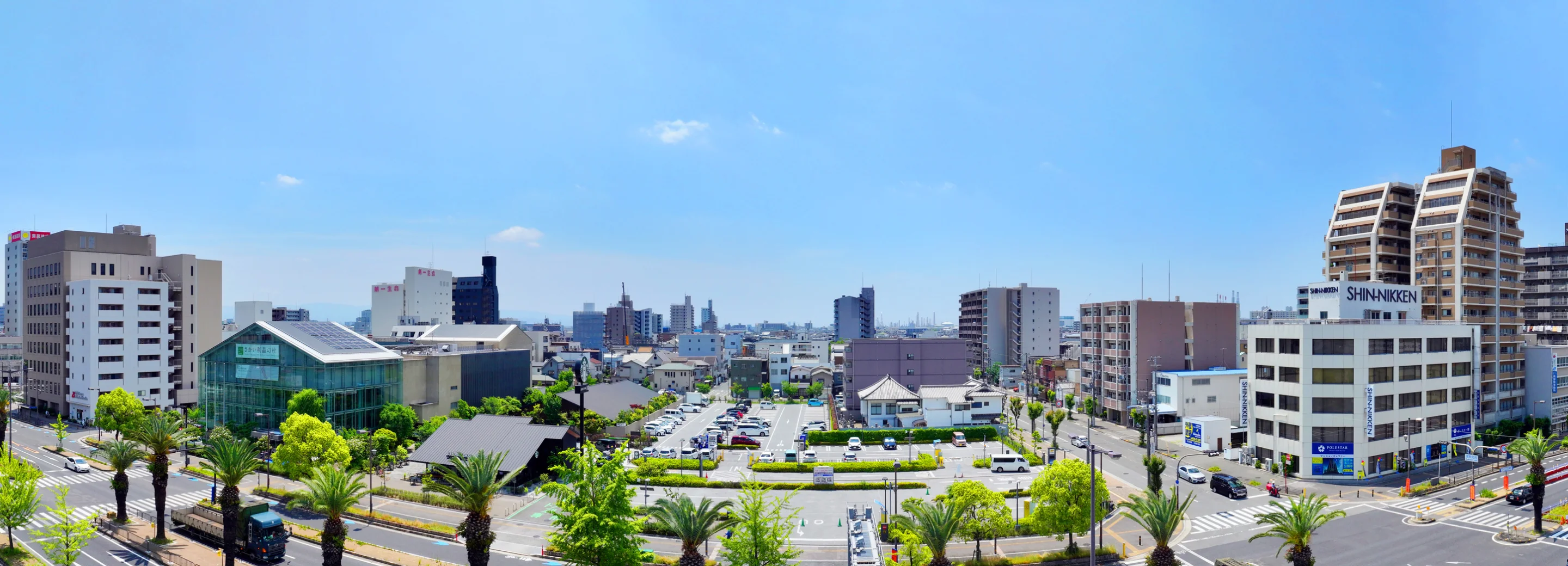 現地7階相当からの眺望