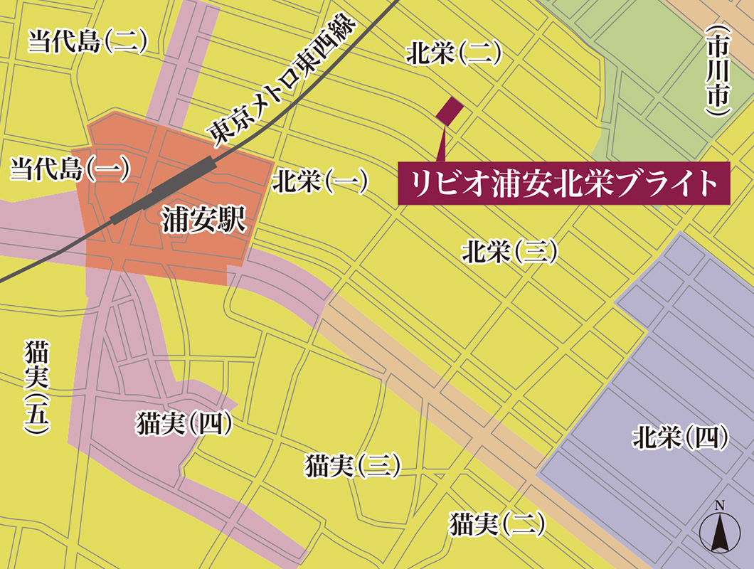 リビオ浦安北栄ブライトマップ