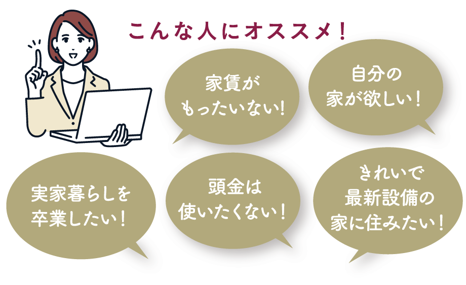 こんな人にオススメ！